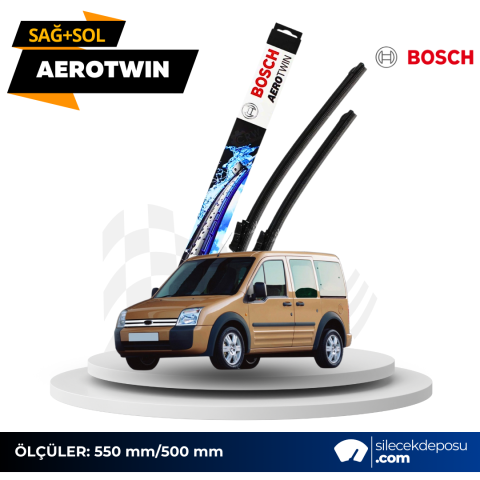 Ford Connect Ön Silecek 2002-2013 Bosch Aerotwin
