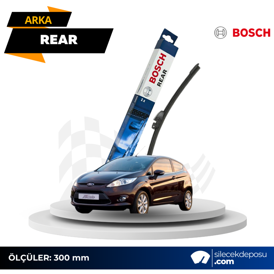 Ford Fiesta Arka Silecek 2008-2017 Bosch