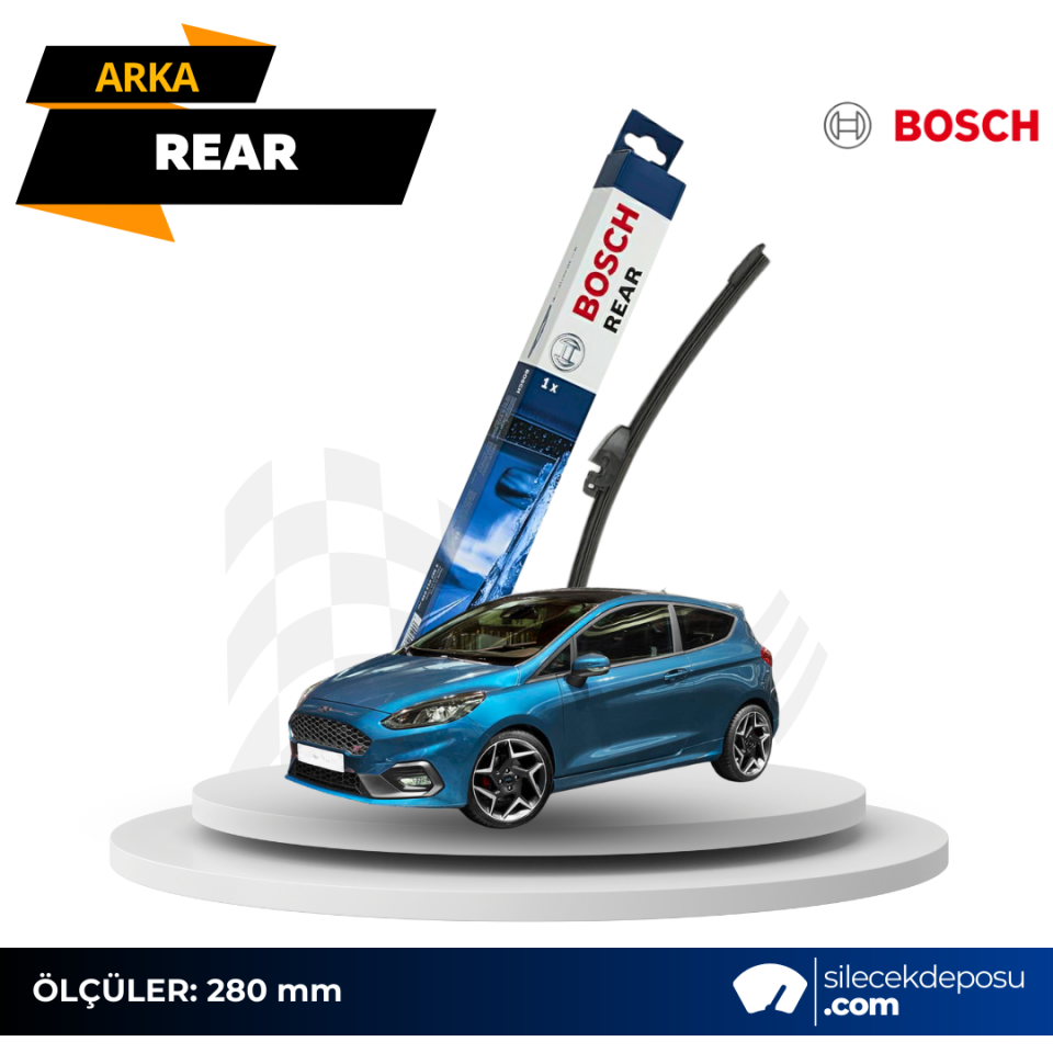 Ford Fiesta 8 Arka Silecek 2018-2025 Bosch
