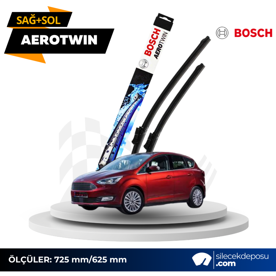 Ford C-Max Ön Silecek 2011-2017 Bosch Aerotwin A641S