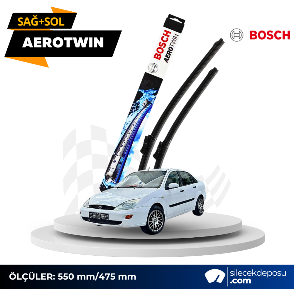 Ford Focus Arka Silecek 1998-2004 Bosch