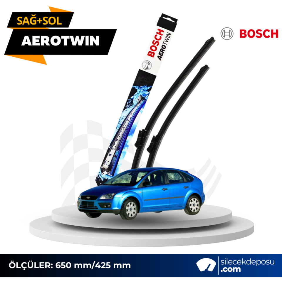 Ford Focus 2 Ön Silecek 2004-2011 Bosch Aerotwin