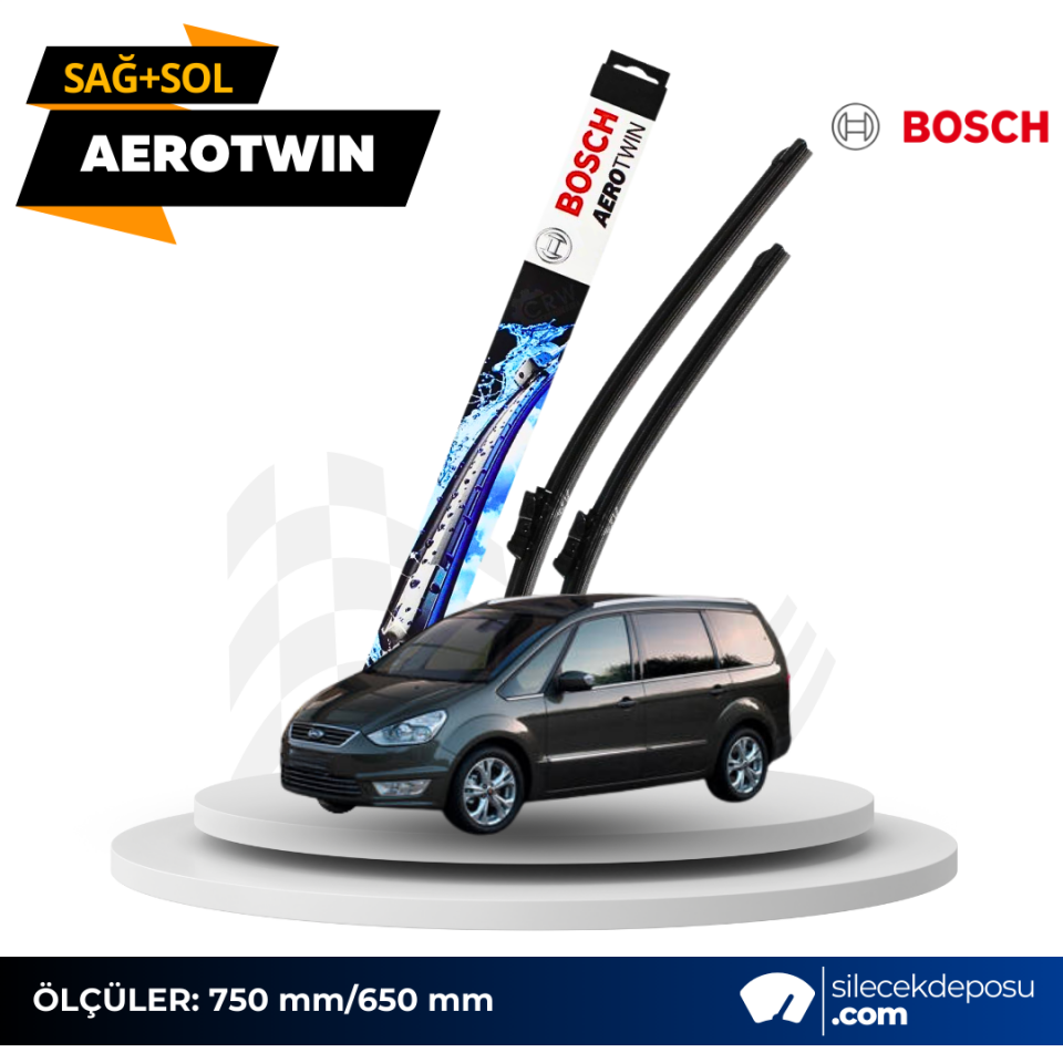 Ford Galaxy Ön Silecek 2009-2014 Bosch Aerotwin