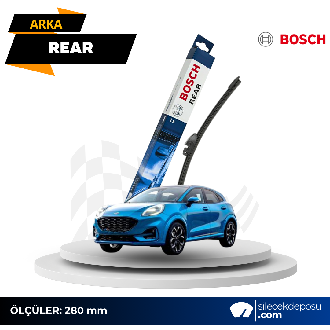 Ford Puma Arka Silecek 2020-2024 Bosch