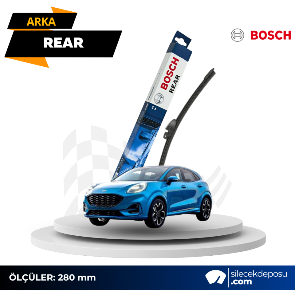 Ford Puma Arka Silecek 2020-2024 Bosch