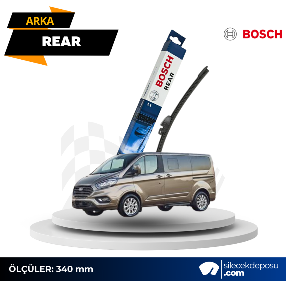 Ford Custom Arka Silecek 2013-2024 Bosch