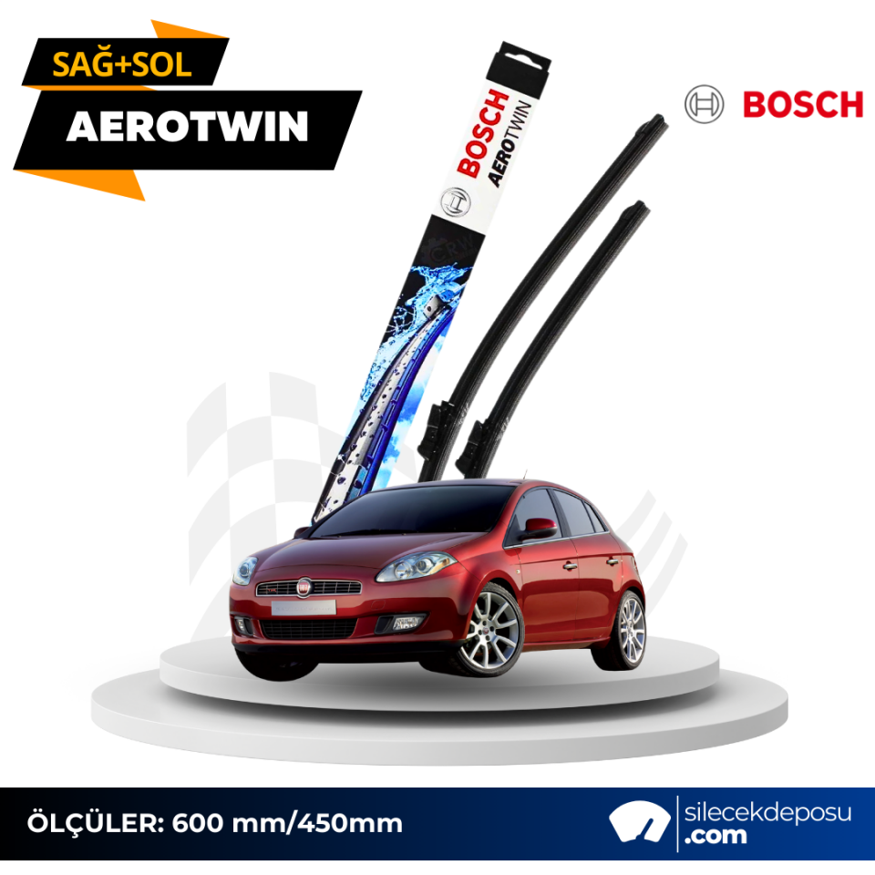Fiat Bravo Ön Silecek 2007-2014 Bosch Aerotwin