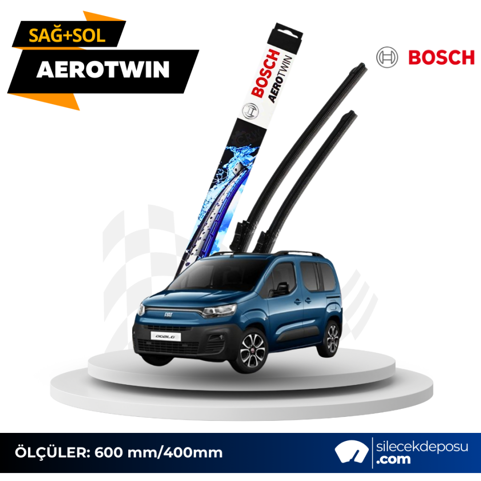 Fiat Doblo Ön Silecek 2023-2025 Bosch Aerotwin