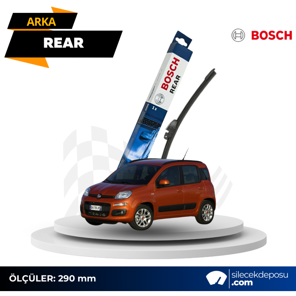 Fiat Panda Arka Silecek 2012-2015 Bosch