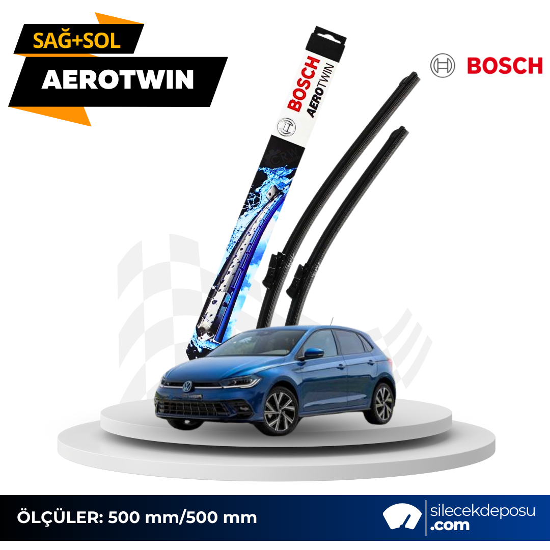 Volkswagen Polo Silecek 2018-2026 Bosch Aerotwin A863S