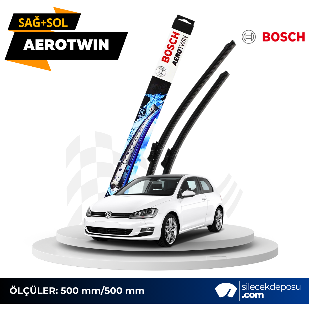 Volkswagen Polo Silecek 2009-2017 Bosch Aerotwin A555S