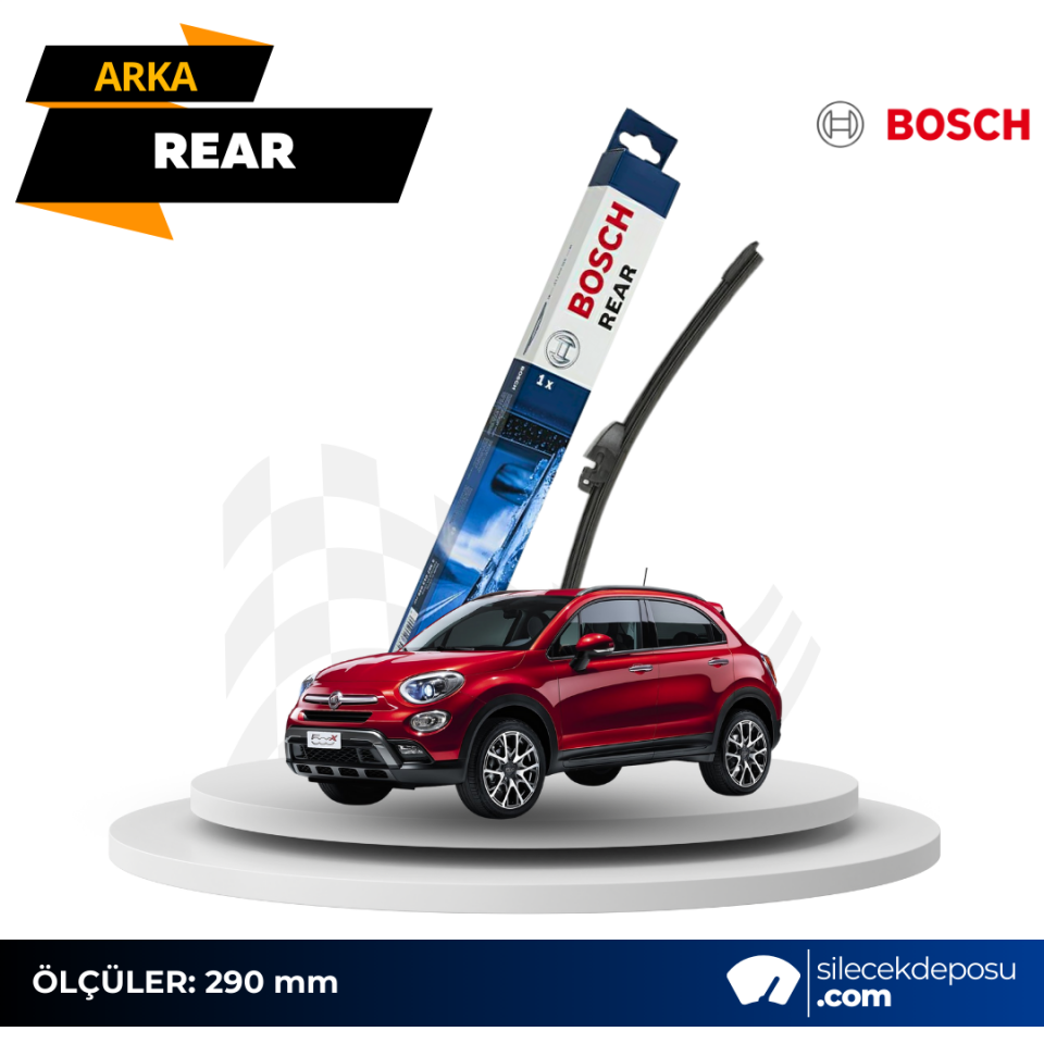 Fiat 500 X Arka Silecek 2015-2024 Bosch