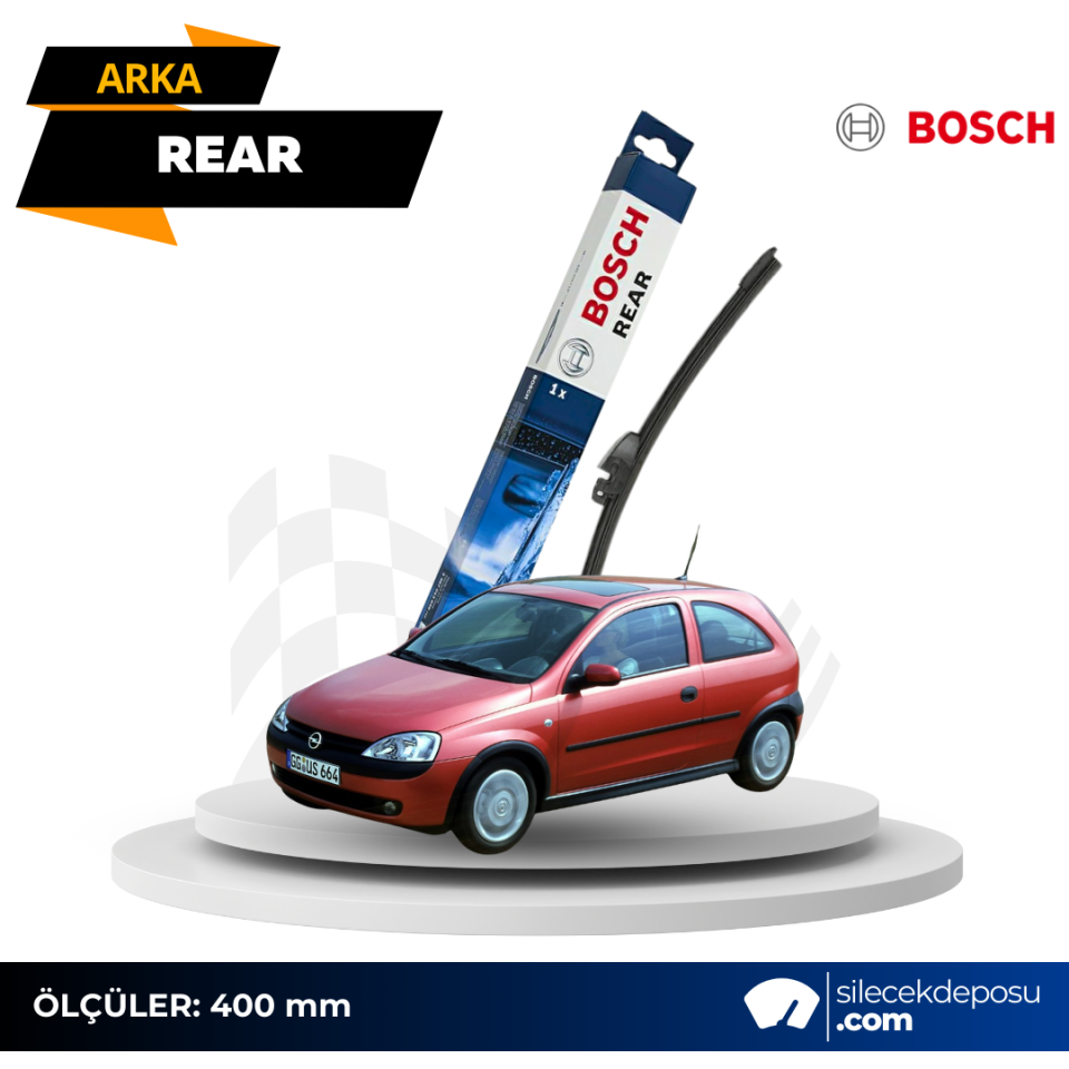 Opel Corsa C Arka Silecek 2000-2006 Bosch