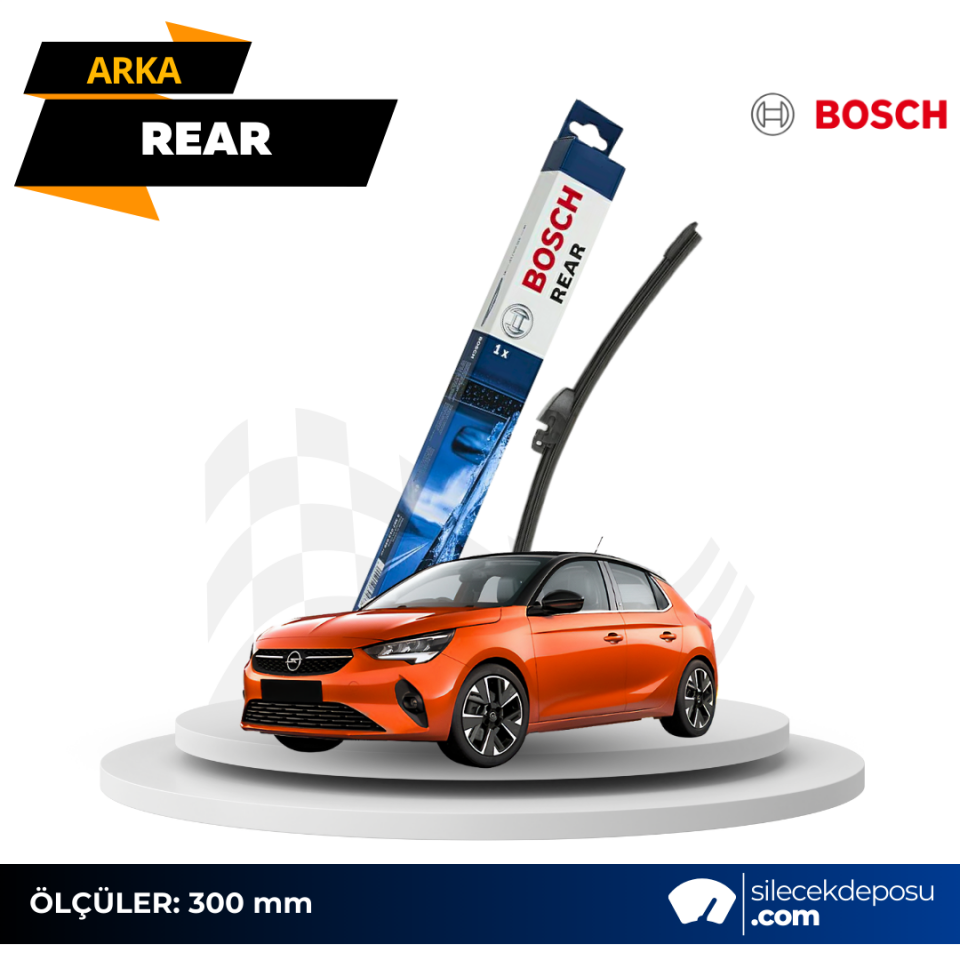 Opel Corsa F Arka Silecek 2020-2024 Bosch