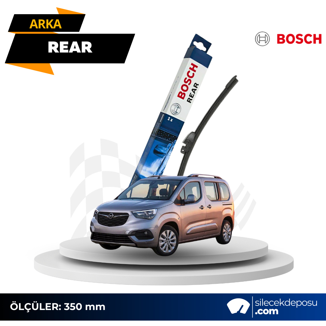 Opel Combo Arka Silecek 2019-2022 Bosch
