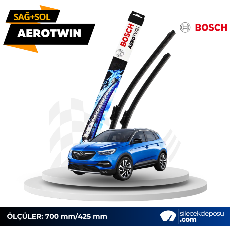 Opel Grandland X Ön Silecek 2017-2021 Bosch Aerotwin