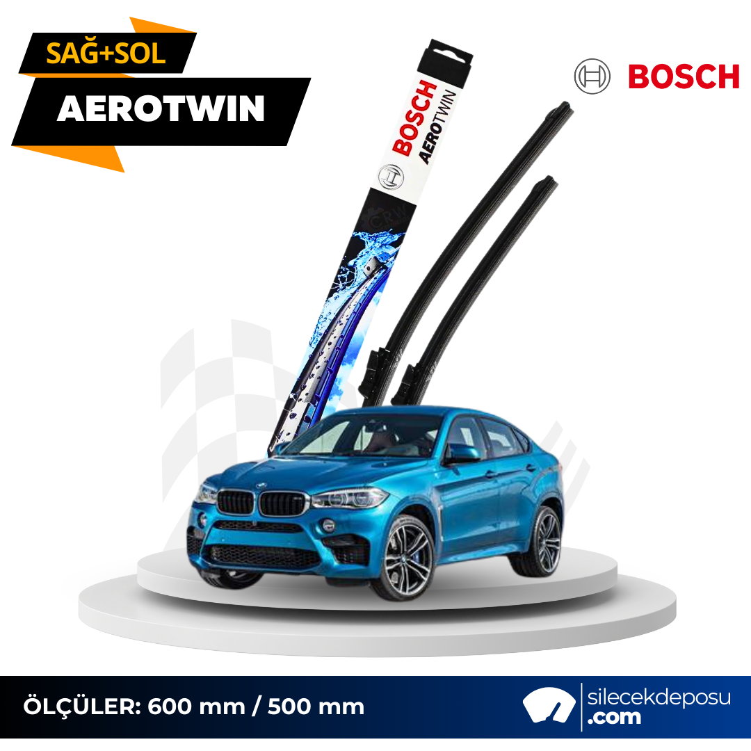 BMW X6 Silecek 2015-2017 F16/F86 Bosch Aerotwin AR20U/AR24U