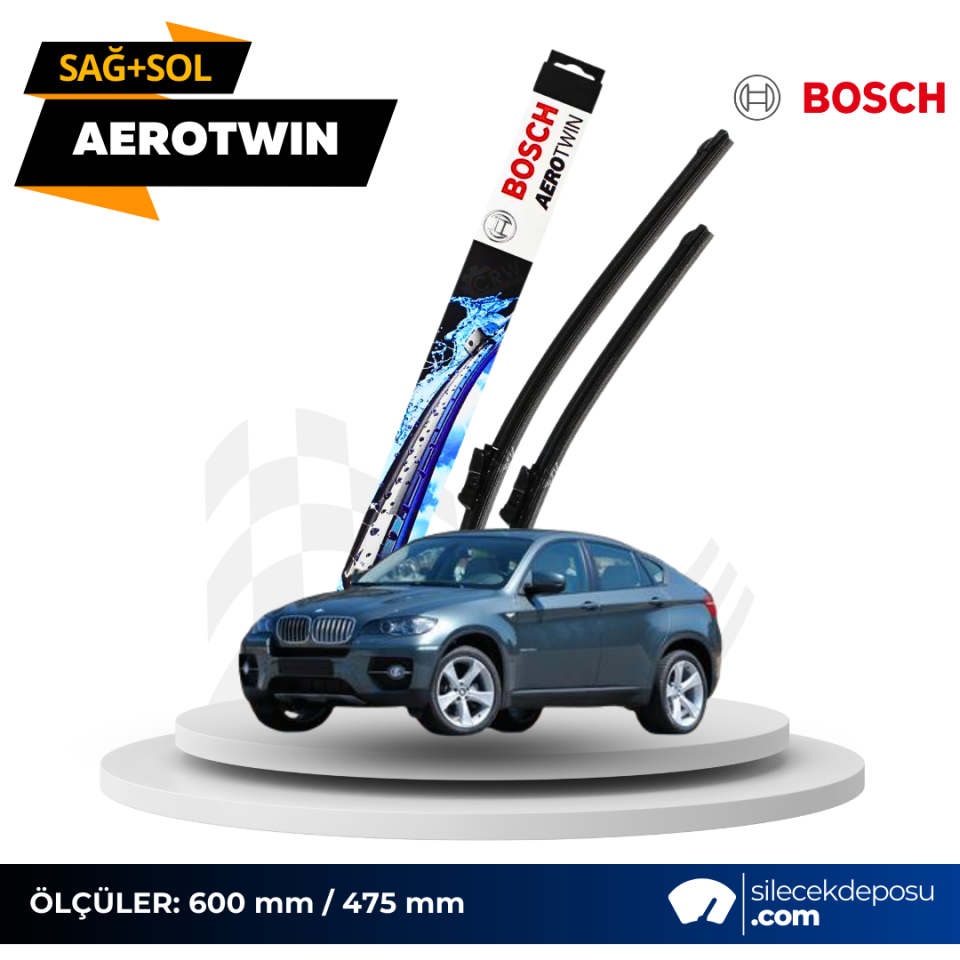 BMW X6 Silecek 2008-2012 E71 Bosch Aerotwin AM462S