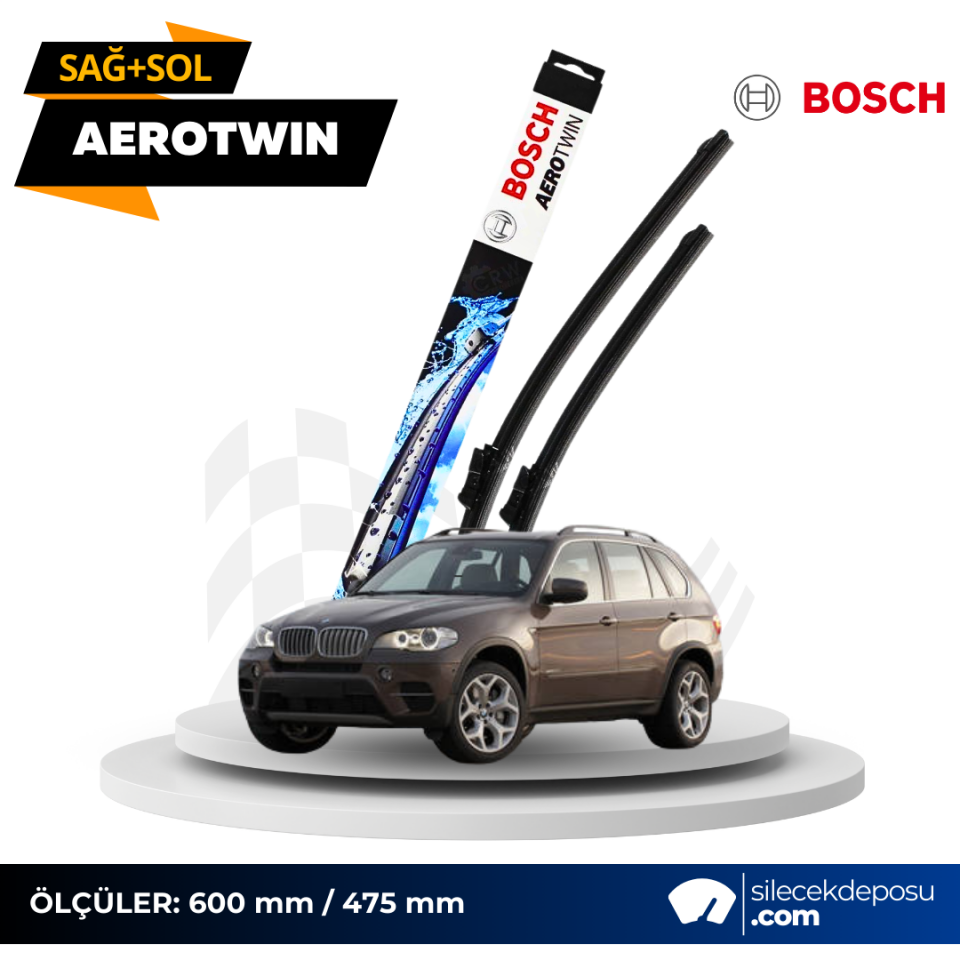 BMW X5 Silecek 2007-2013 E70 Bosch Aerotwin AM462S