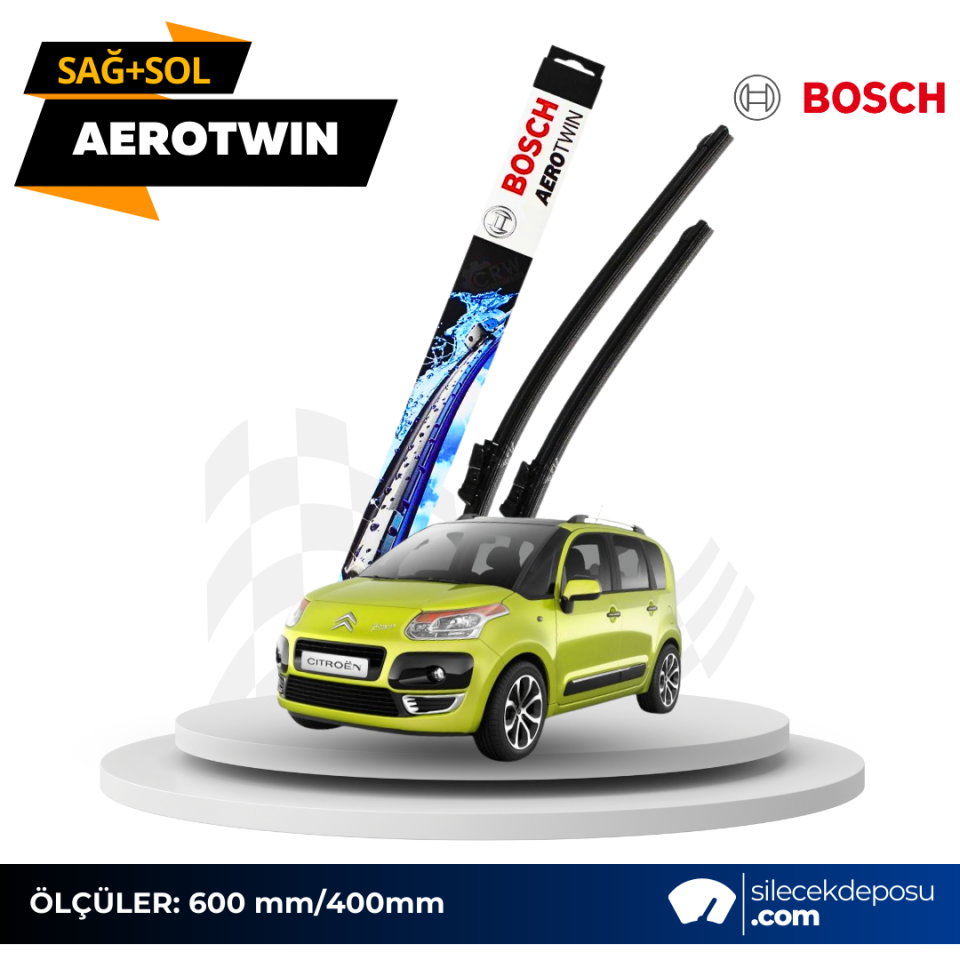 Citroen C3 Picasso Ön Silecek 2011-2014 Bosch Aerotwin
