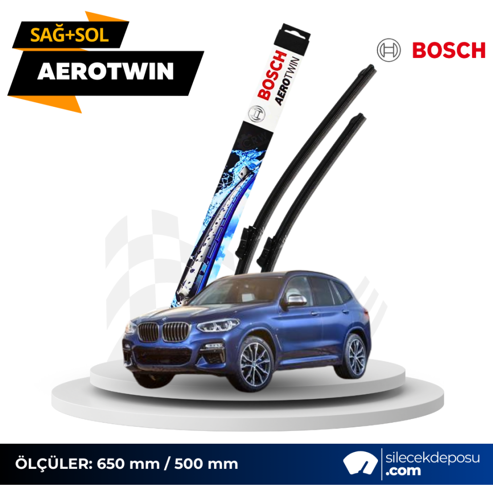 Bmw X3 Silecek 2018-2024 G01 G08 Bosch Aerotwin A322S