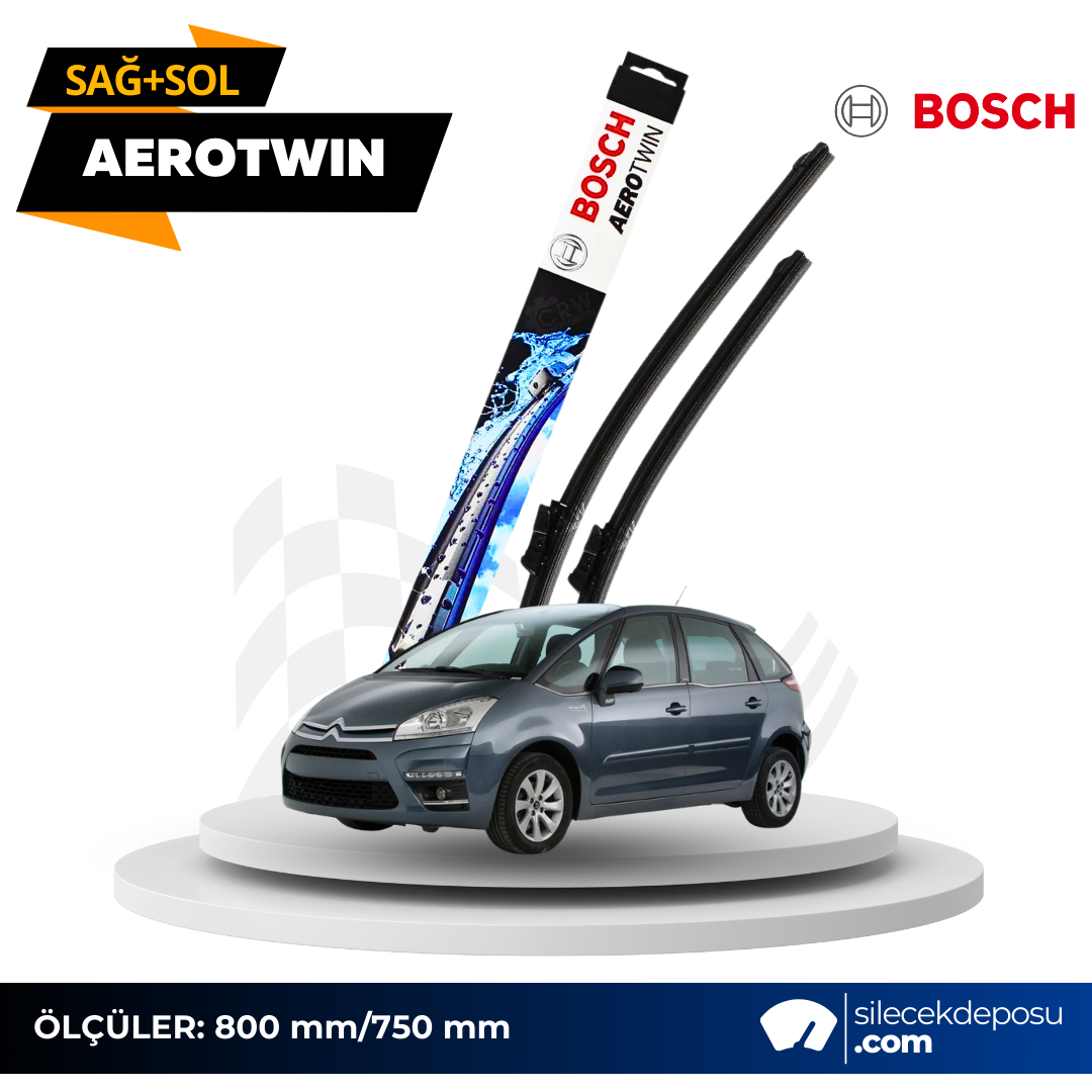 Citroen C4 Picasso Ön Silecek 2008-2012 Bosch Aerotwin