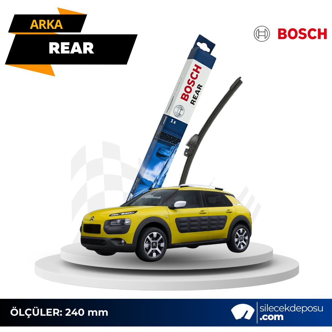 Citroen C4 Cactus Arka Silecek 2014-2020 Bosch