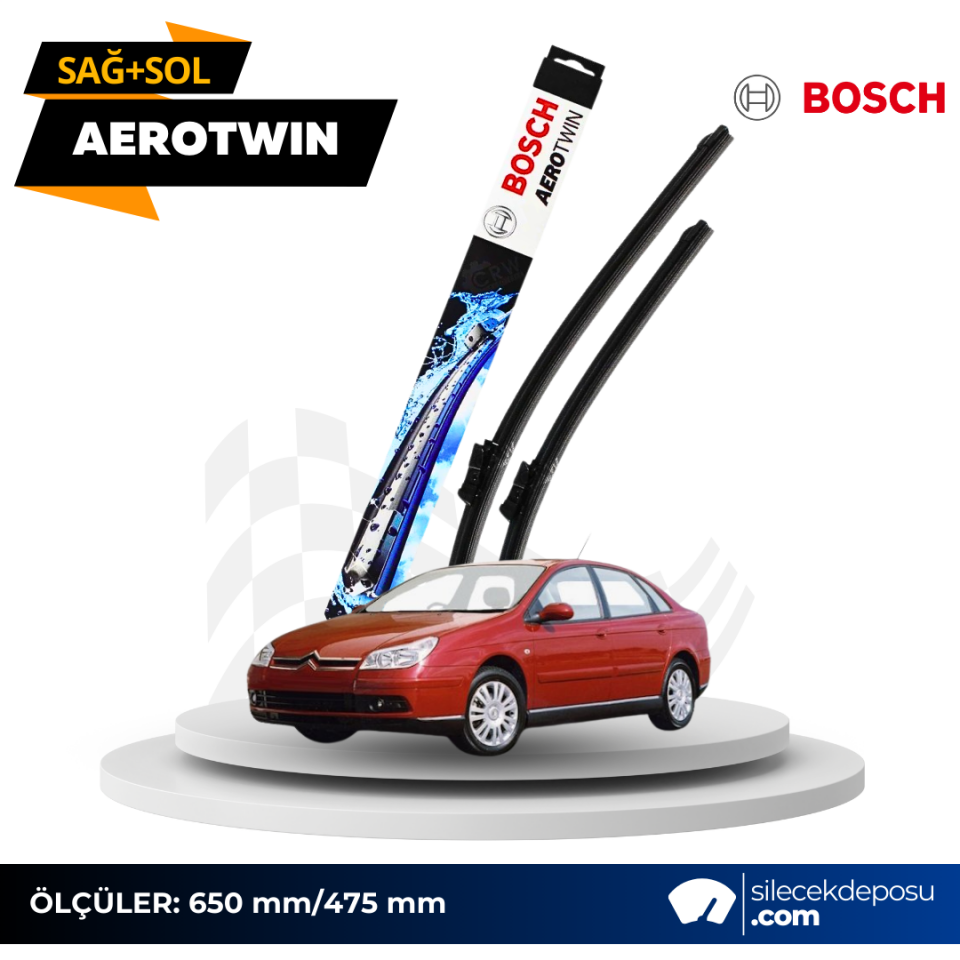 Citroen C5 Ön Silecek 2005-2007 Bosch Aerotwin