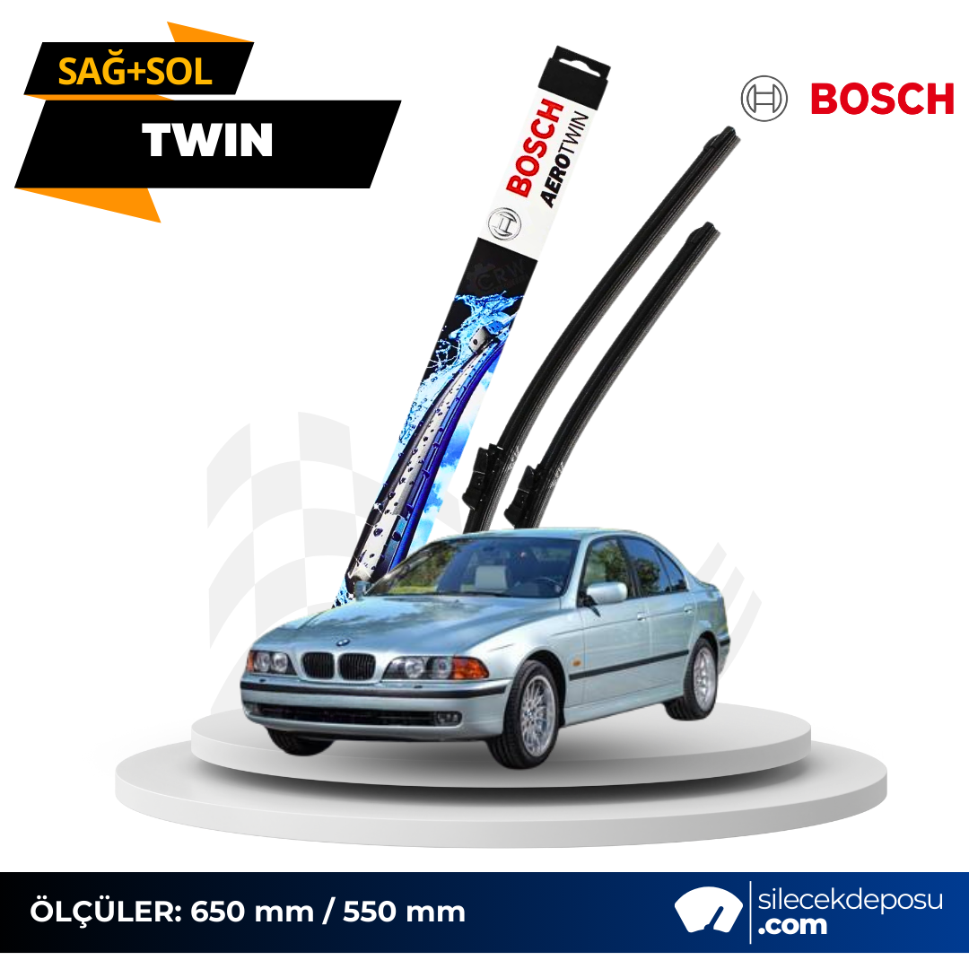 BMW 5 Serisi E39 Silecek 1996-2003 E39 Bosch Twin 539