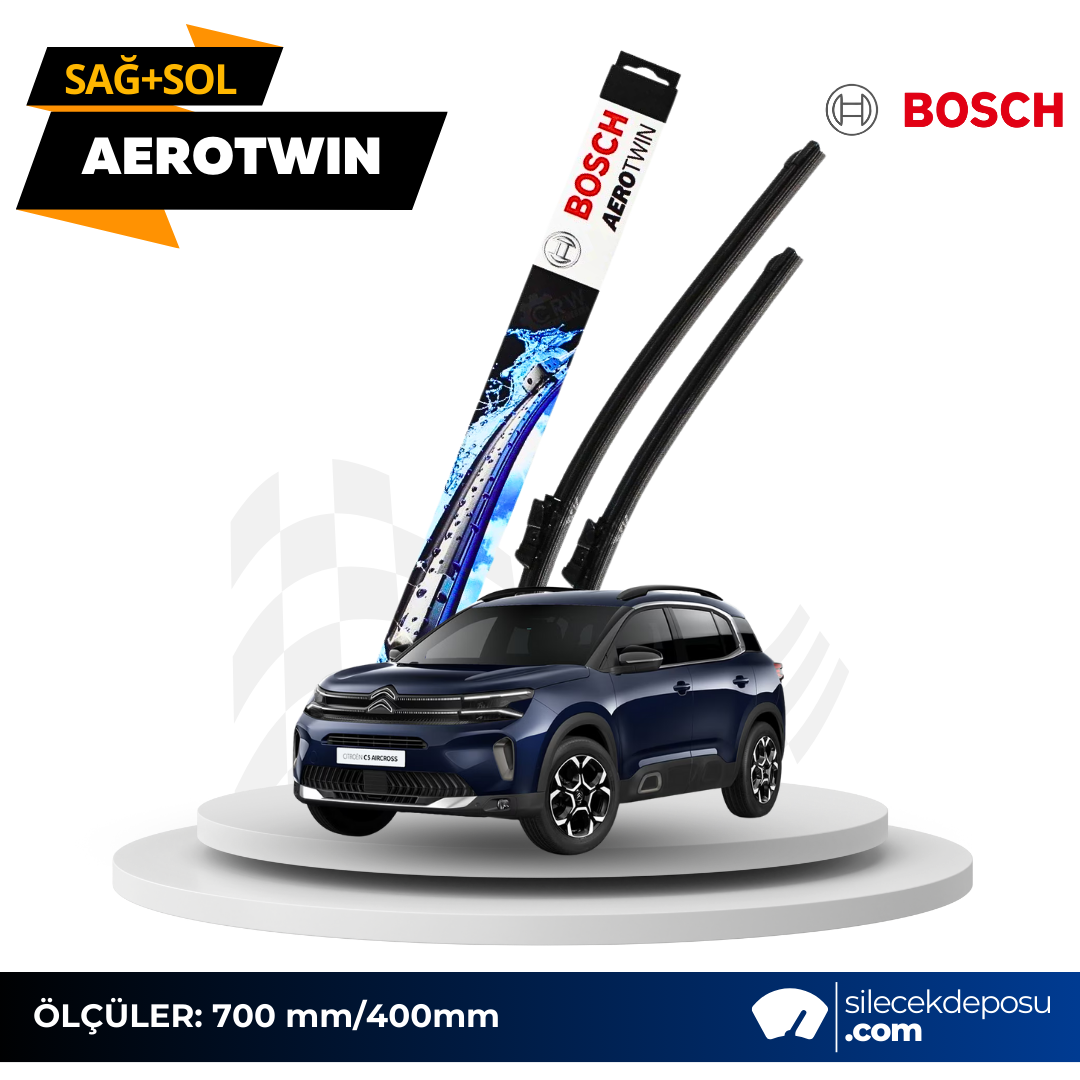 Citroen C5 Aircross Ön Silecek 2019-2024 Bosch Aerotwin