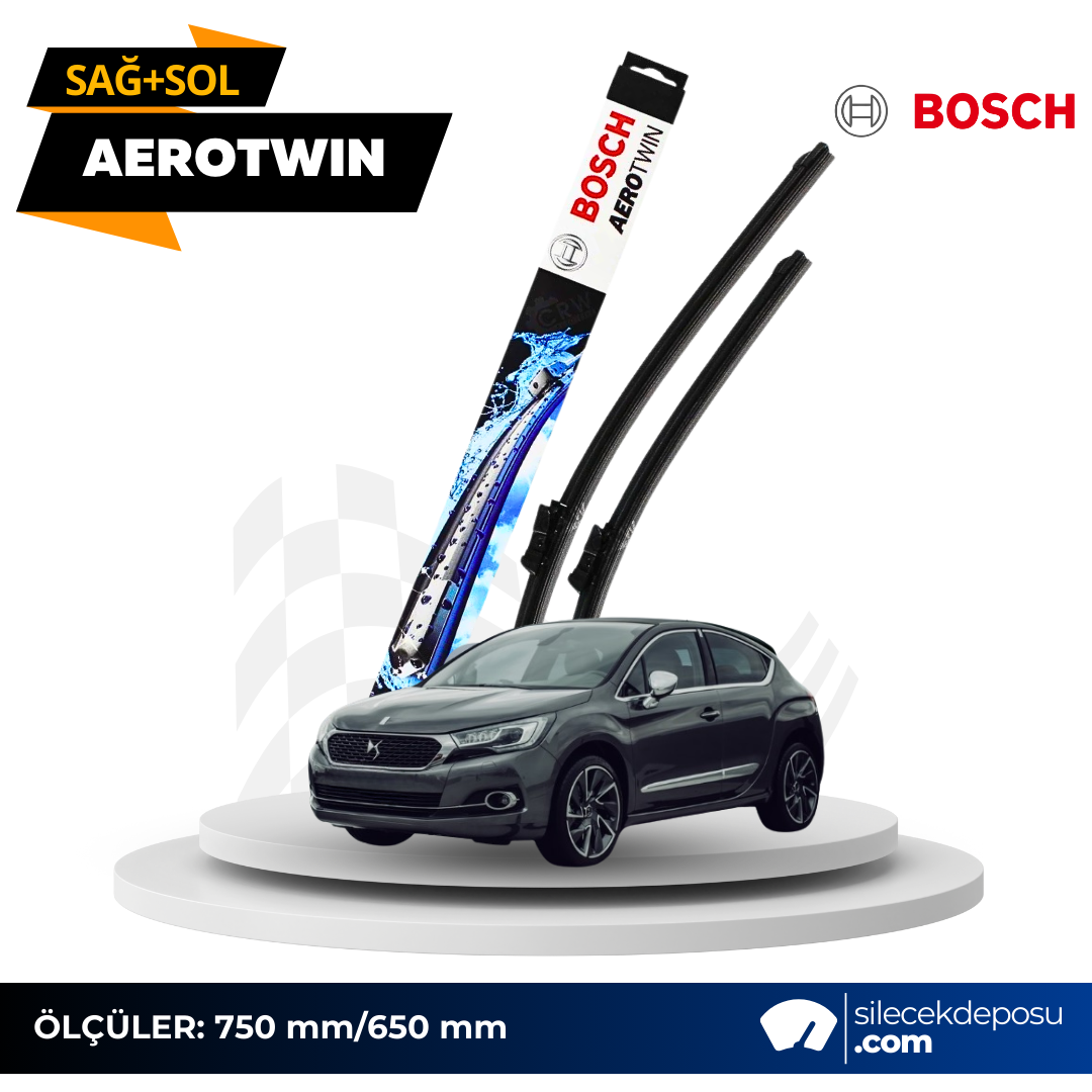 Citroen DS4 Ön Silecek 2016-2017 Bosch Aerotwin