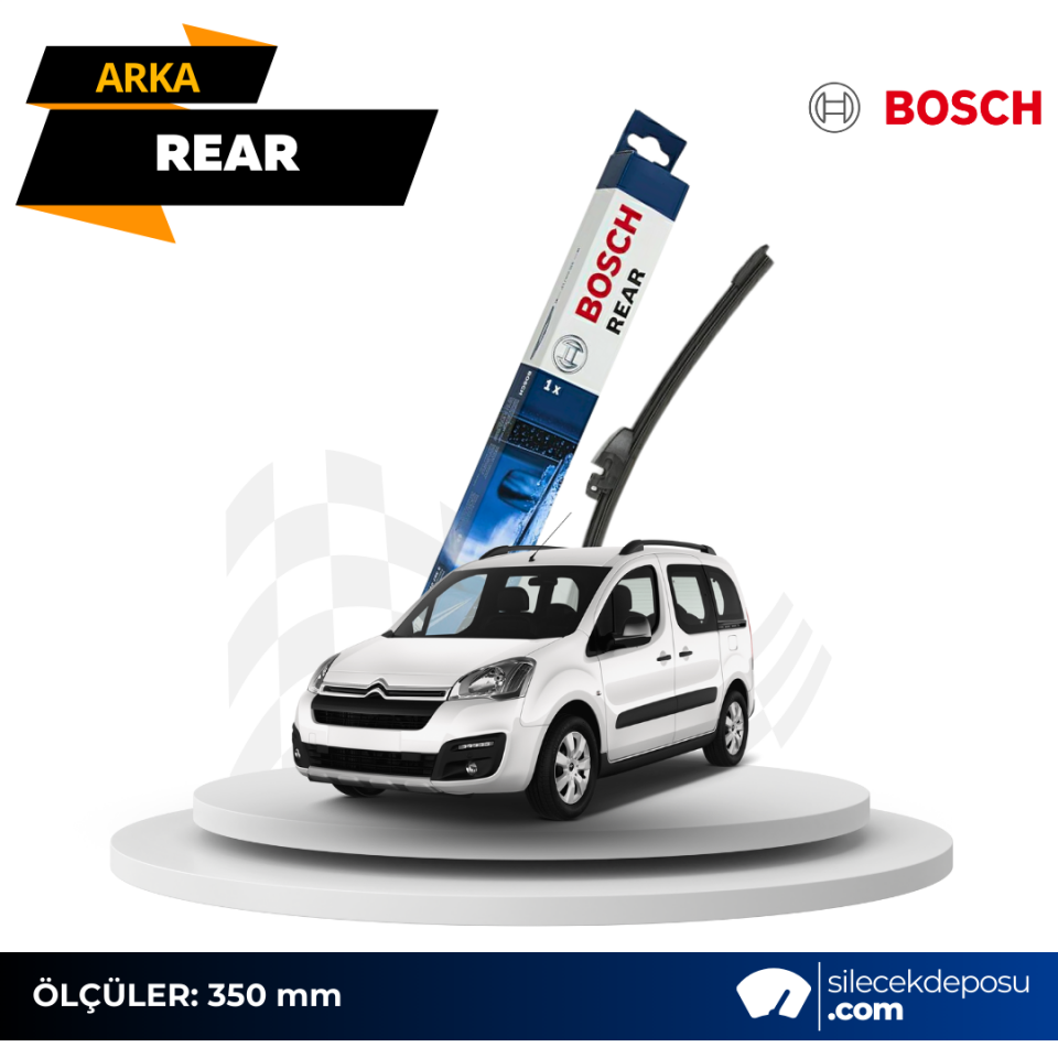 Citroen Berlingo Arka Silecek 2008-2018 Bosch