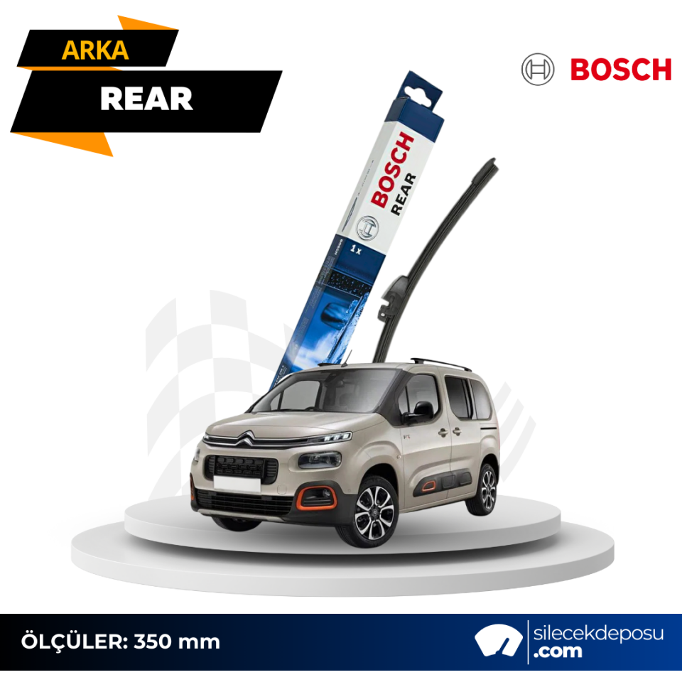 Citroen Berlingo Arka Silecek 2019-2025 Bosch