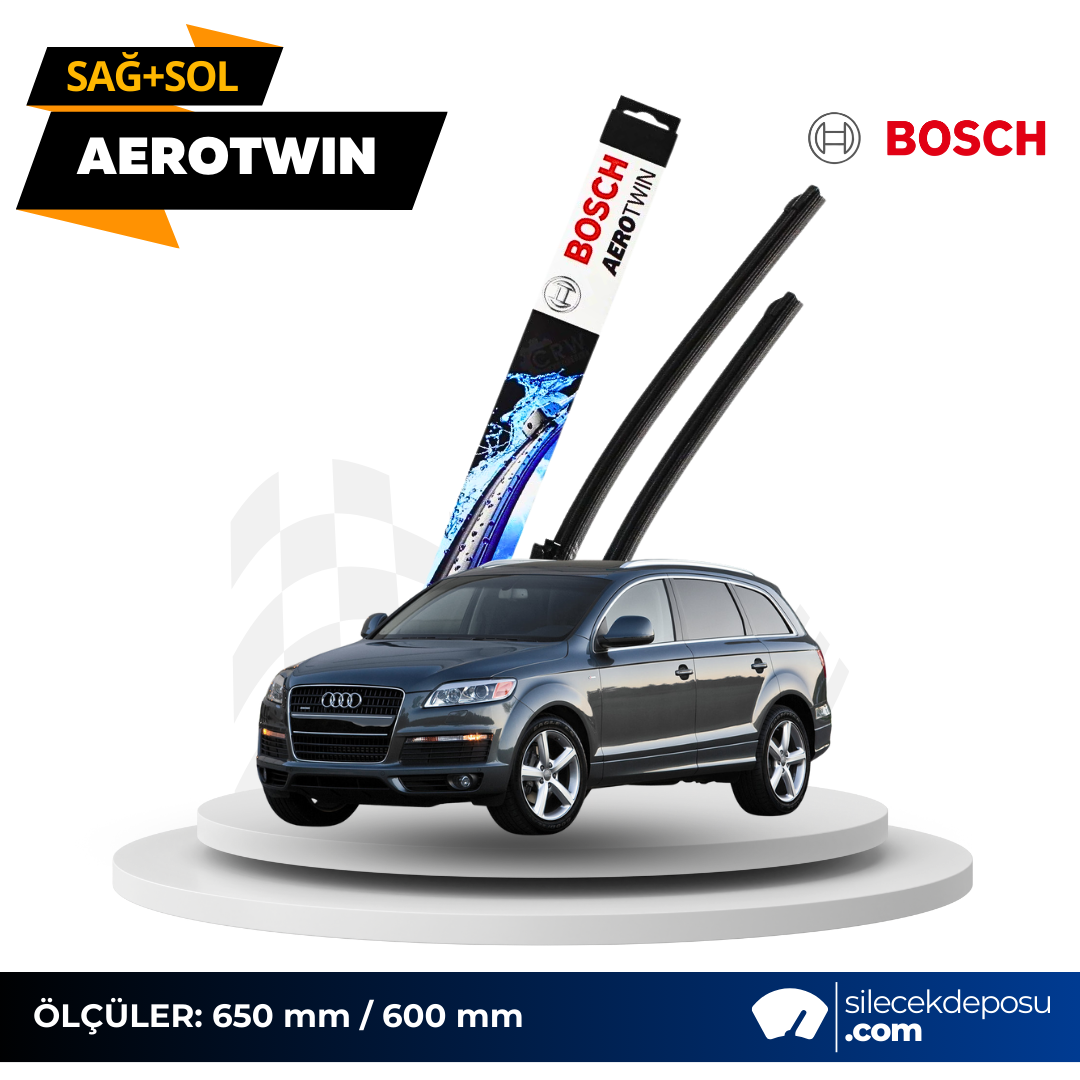Audi Q7 Silecek 2006-2014 Bosch Aerotwin AP650U/AP600U