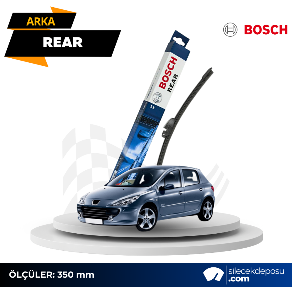 Peugeot 307 Arka Silecek 2001-2004 Bosch