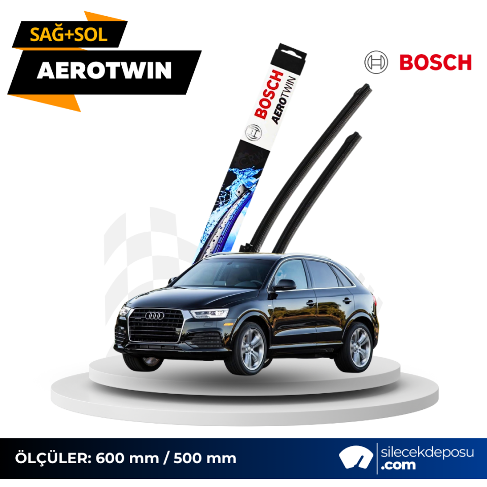 Audi Q3 Ön Silecek 2018-2025 Bosch Aerotwin A297S