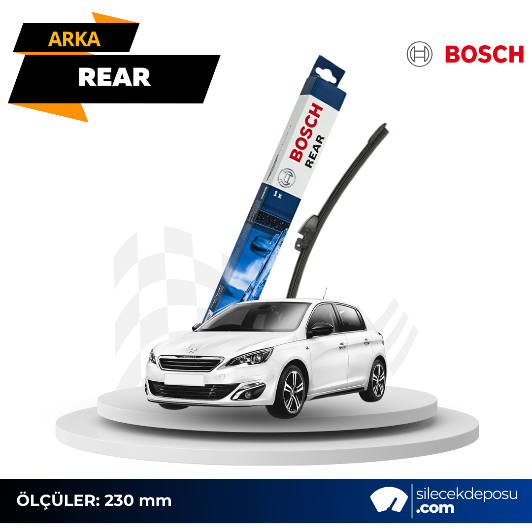 Peugeot 308 Arka Silecek 2014-2021 Bosch