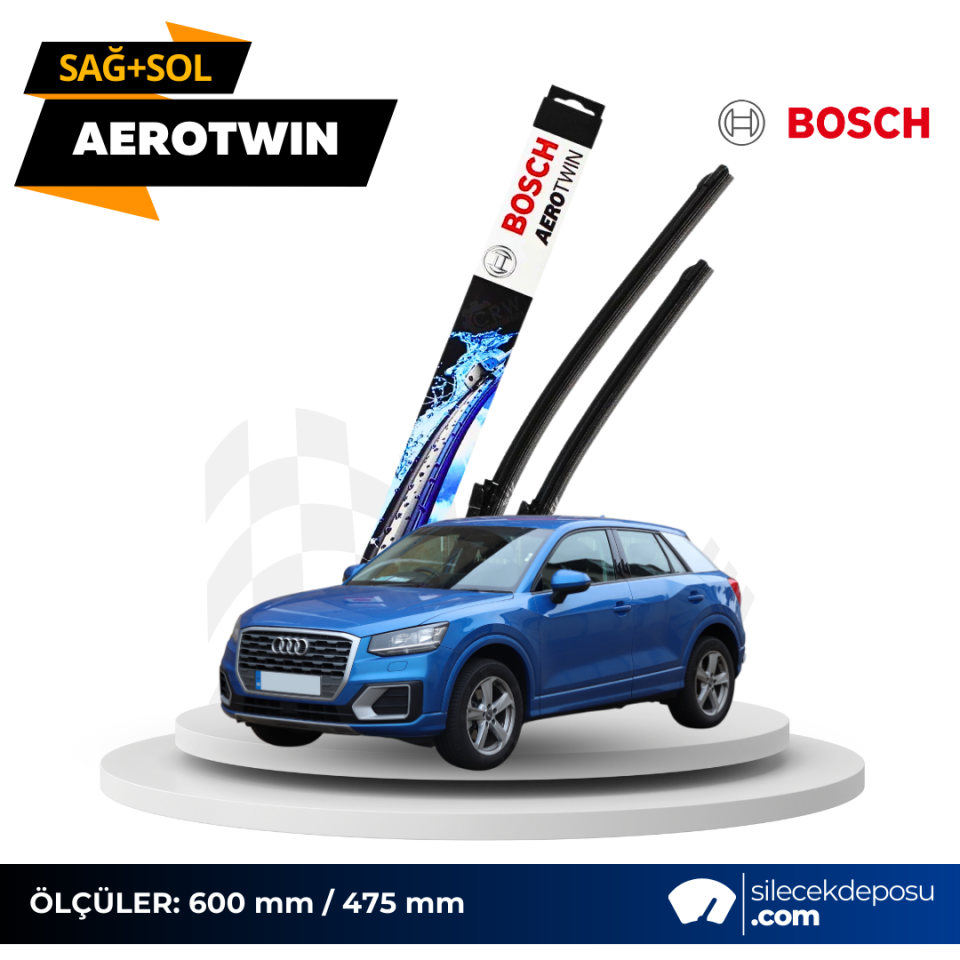 Audi Q2 Silecek 2017-2026 Bosch Aerotwin A620S