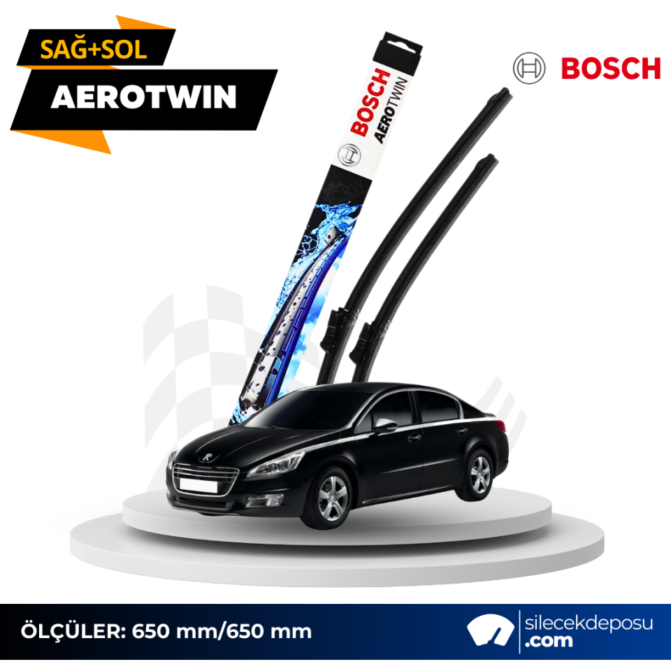 Peugeot 508 Ön Silecek  2011-2017 Bosch Aerotwin