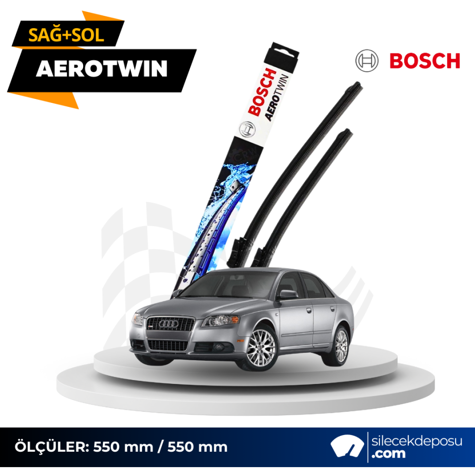 Audi A4 Ön Silecek 2004-2008 B7 Bosch Aerotwin A933S