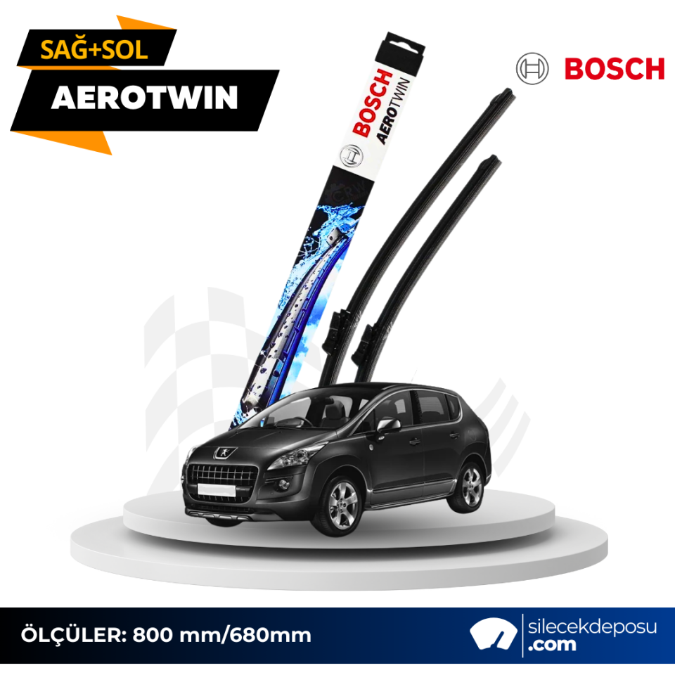 Peugeot 3008 Ön Silecek 2009-2016 Bosch Aerotwin