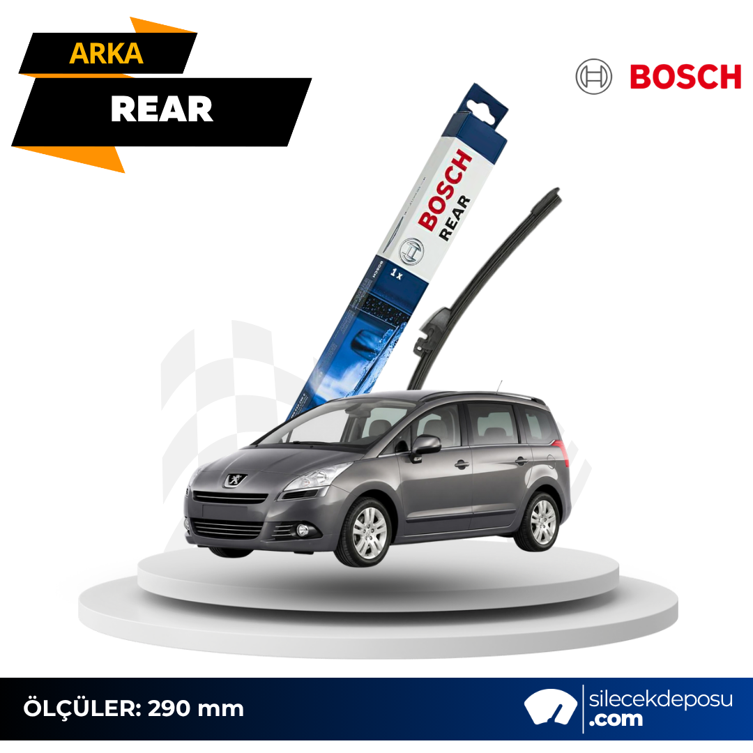 Peugeot 5008 Arka Silecek 2009-2016 Bosch H840