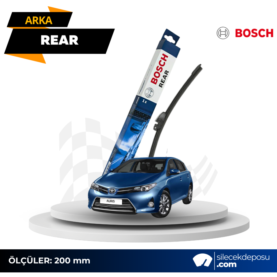 Toyota Auris Arka Silecek 2013-2019 Bosch