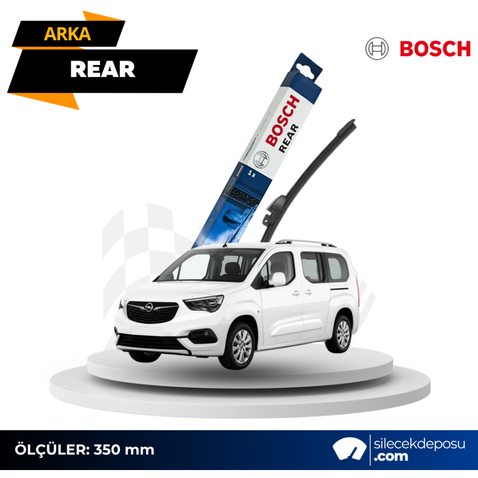 Opel Combo Arka Silecek 2019-2022 Bosch H353