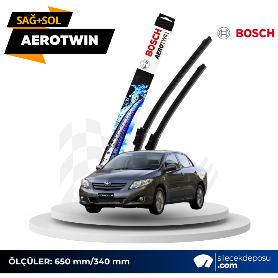 Toyota Corolla  Ön Silecek  2007-2013 Bosch Aerotwin