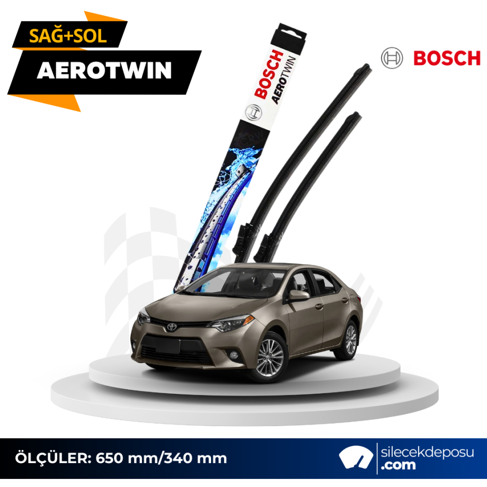 Toyota Corolla  Ön Silecek 2013-2018 Bosch Aerotwin