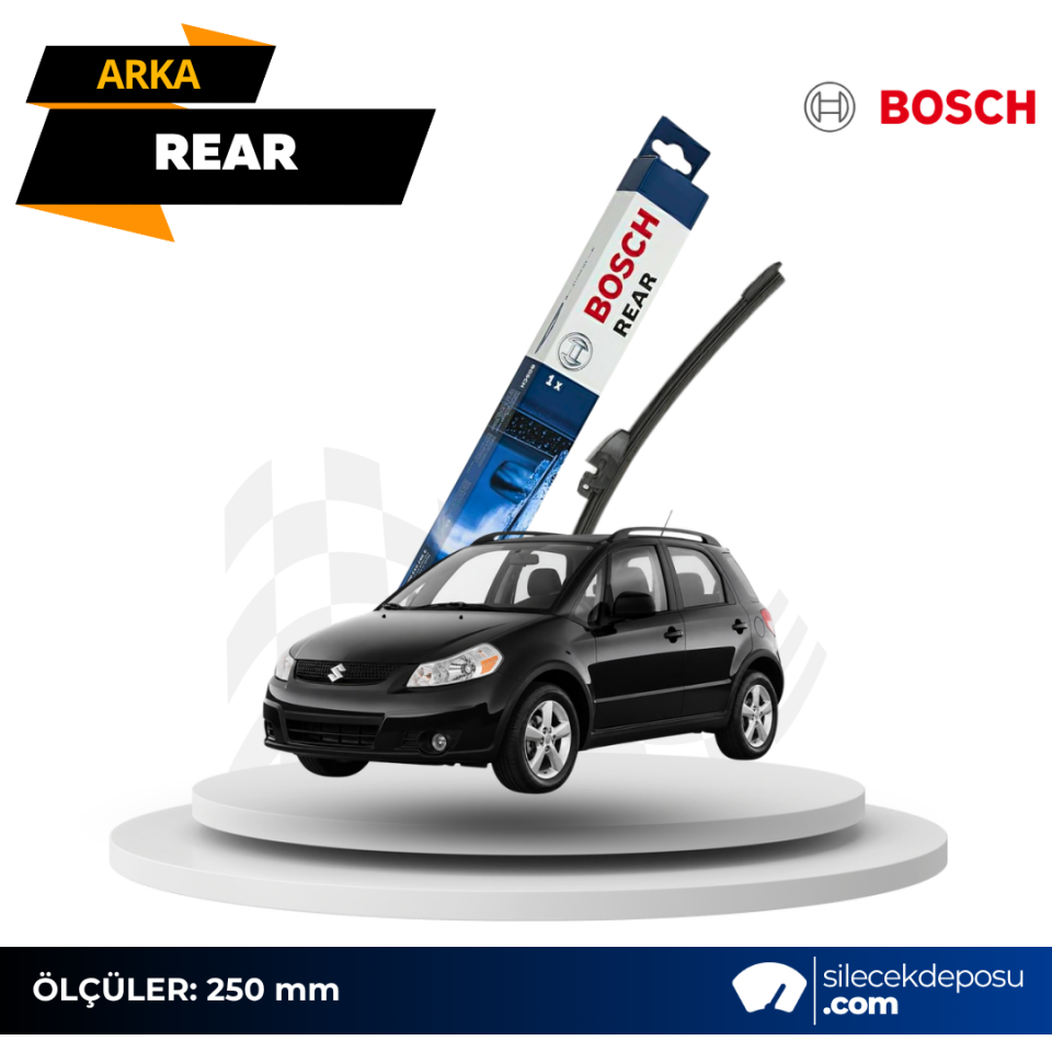 Suzuki SX4 / S-Cross Arka Silecek (2007-2013) Bosch H250