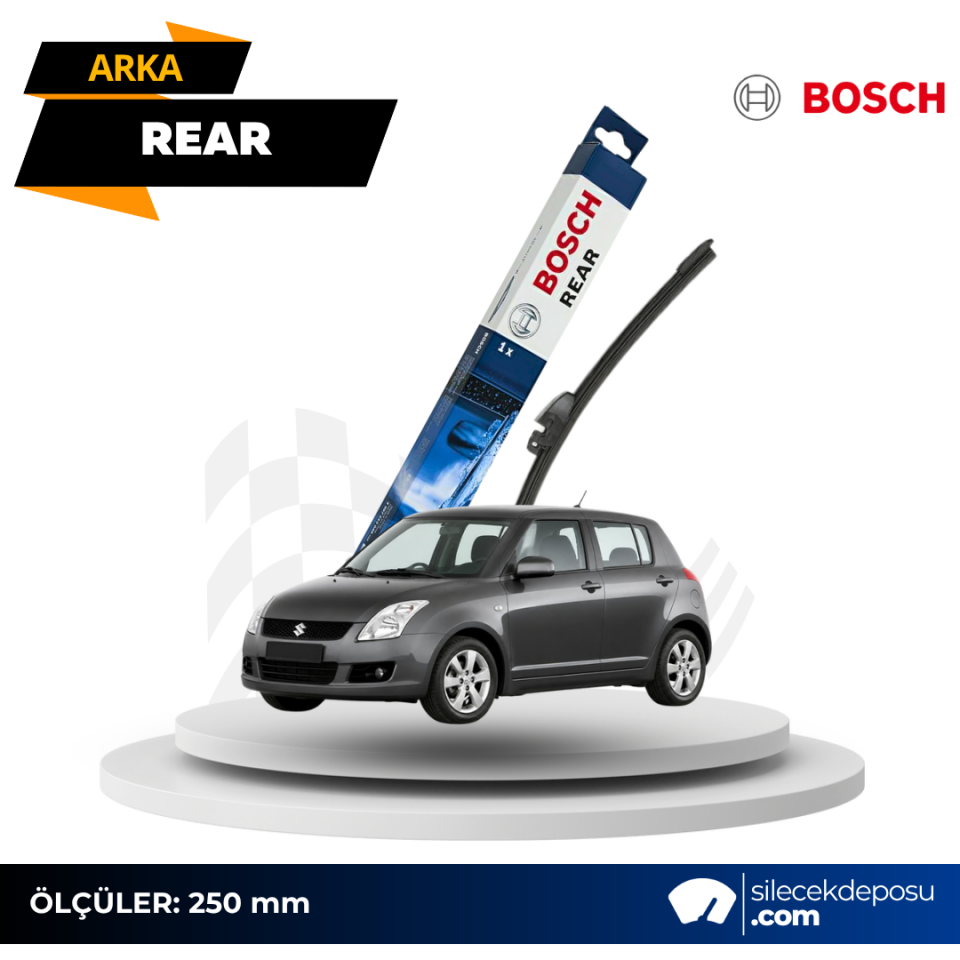 Suzuki Swift Arka Silecek (2005-2009) Bosch H250