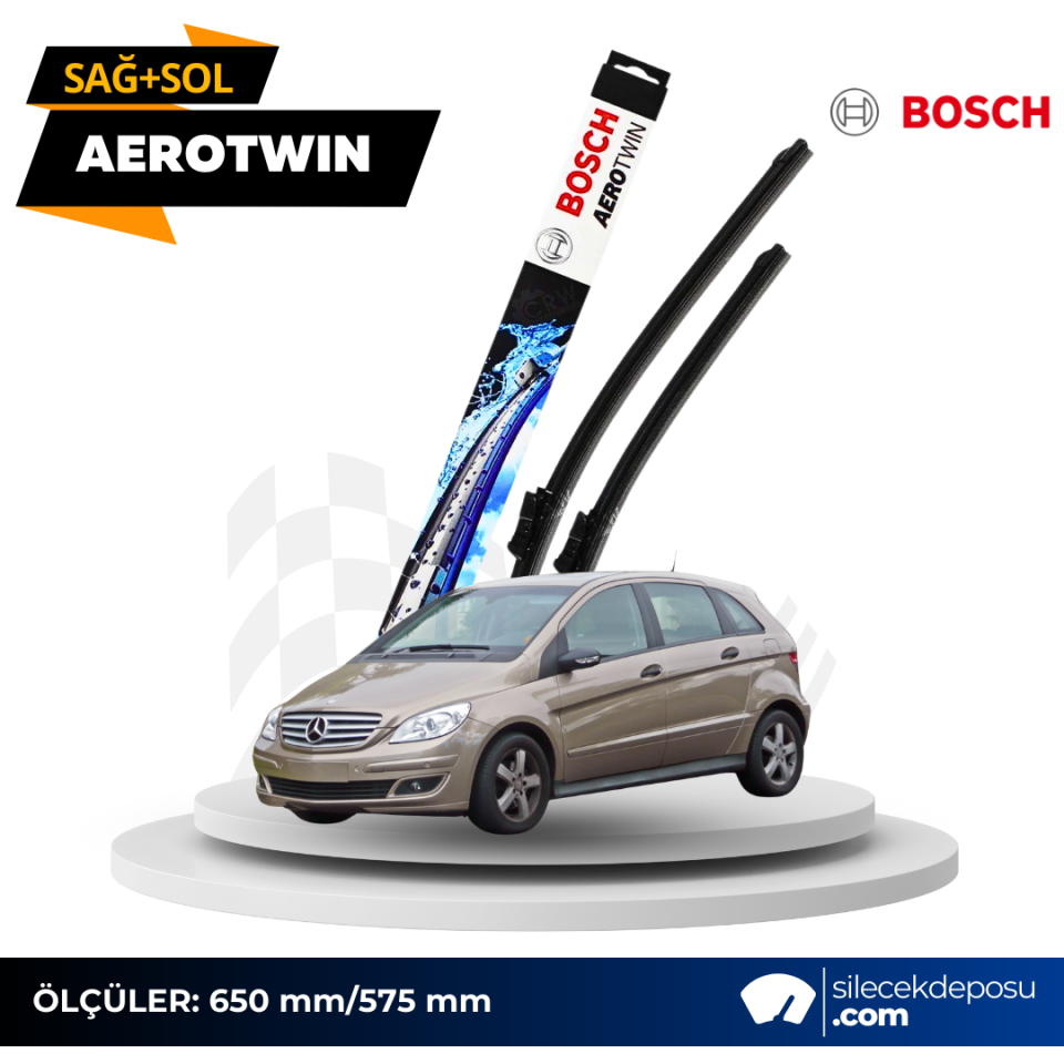 Mercedes B150 Ön Silecek 2005-2011 W245 Bosch Aerotwin
