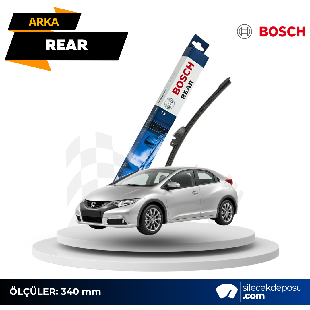 Honda Civic Hatchback Arka Silecek 2012-2016 Bosch AR13U